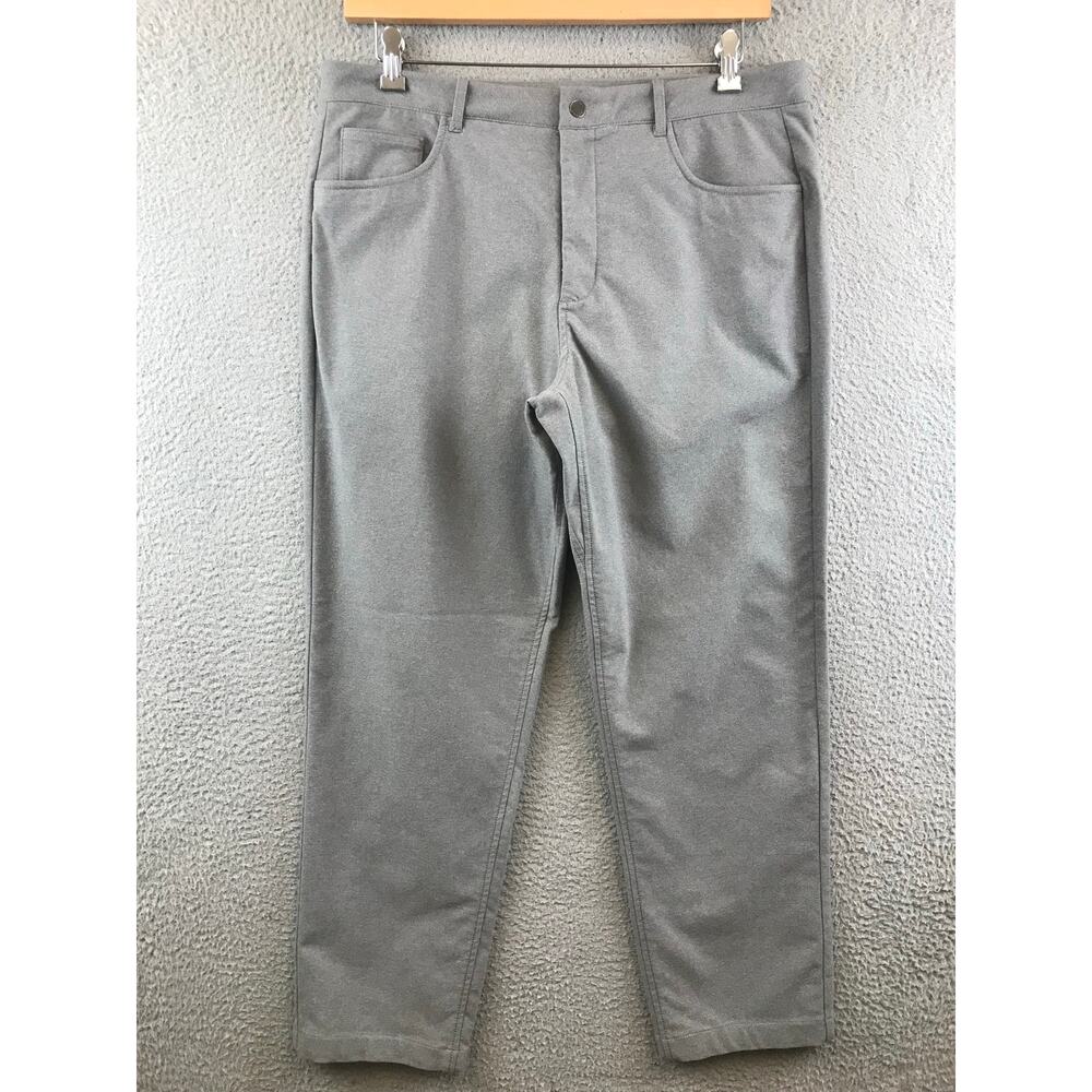 Kit and Ace  Mens Gray Travel Commuter Comfort pant size‎ 36